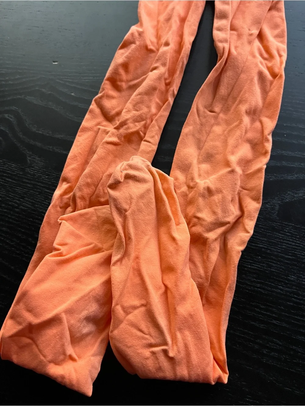 Target Orange Girls Tights Size 12-14 Nylon Spandex Blend